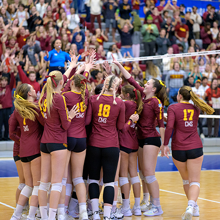 CMS Volleyball Hosts National Championships