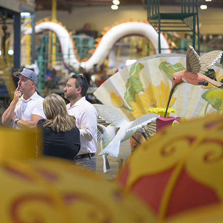 Fiesta Treatment for Rose Parade Float