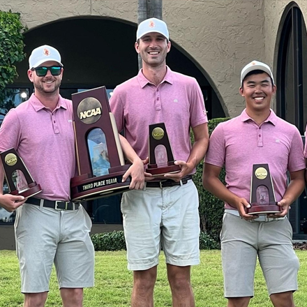 CMS Men’s Golf Earns Third Place at NCAA Championships