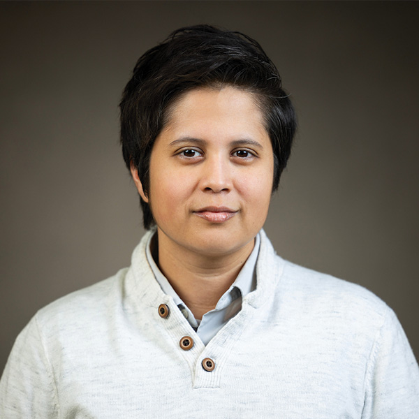 Rima Basu, professor of philosophy.