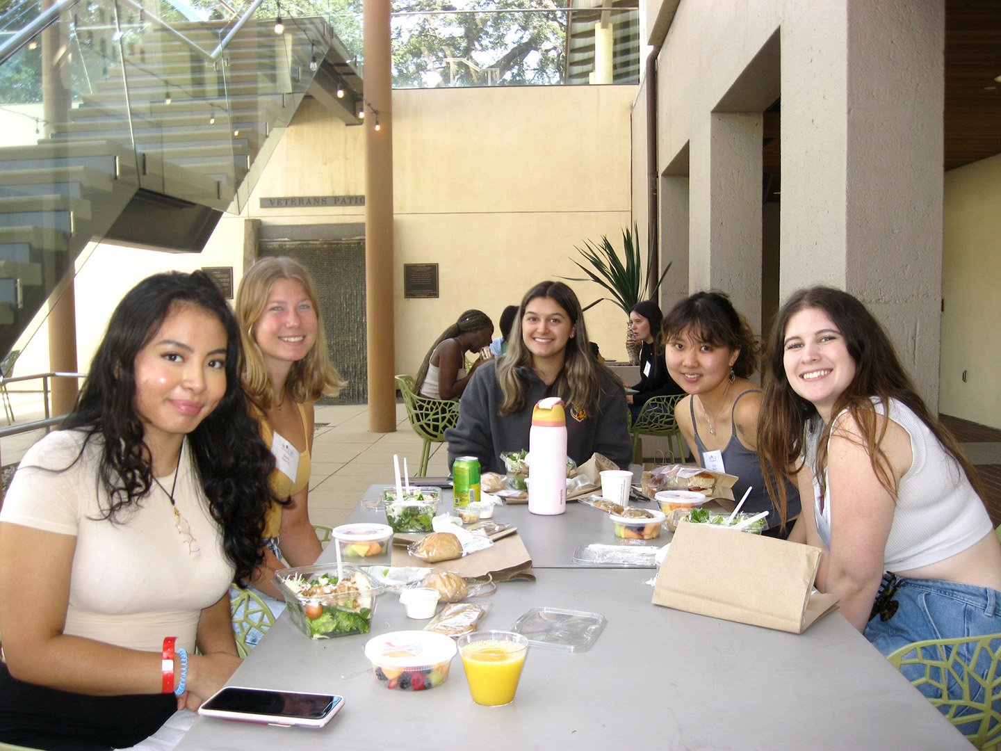 Students participating in the 2023-2024 Women Leadership Development Initiative.