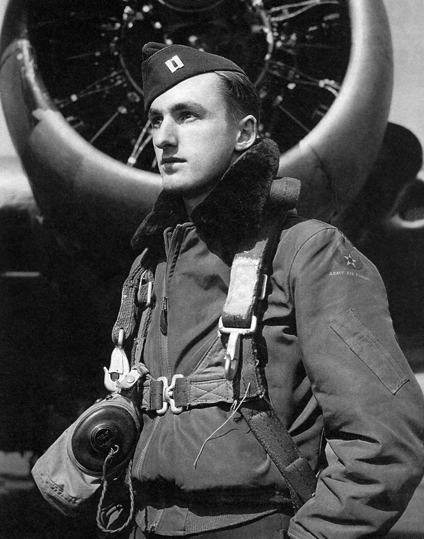 Jack Croul in his military uniform.