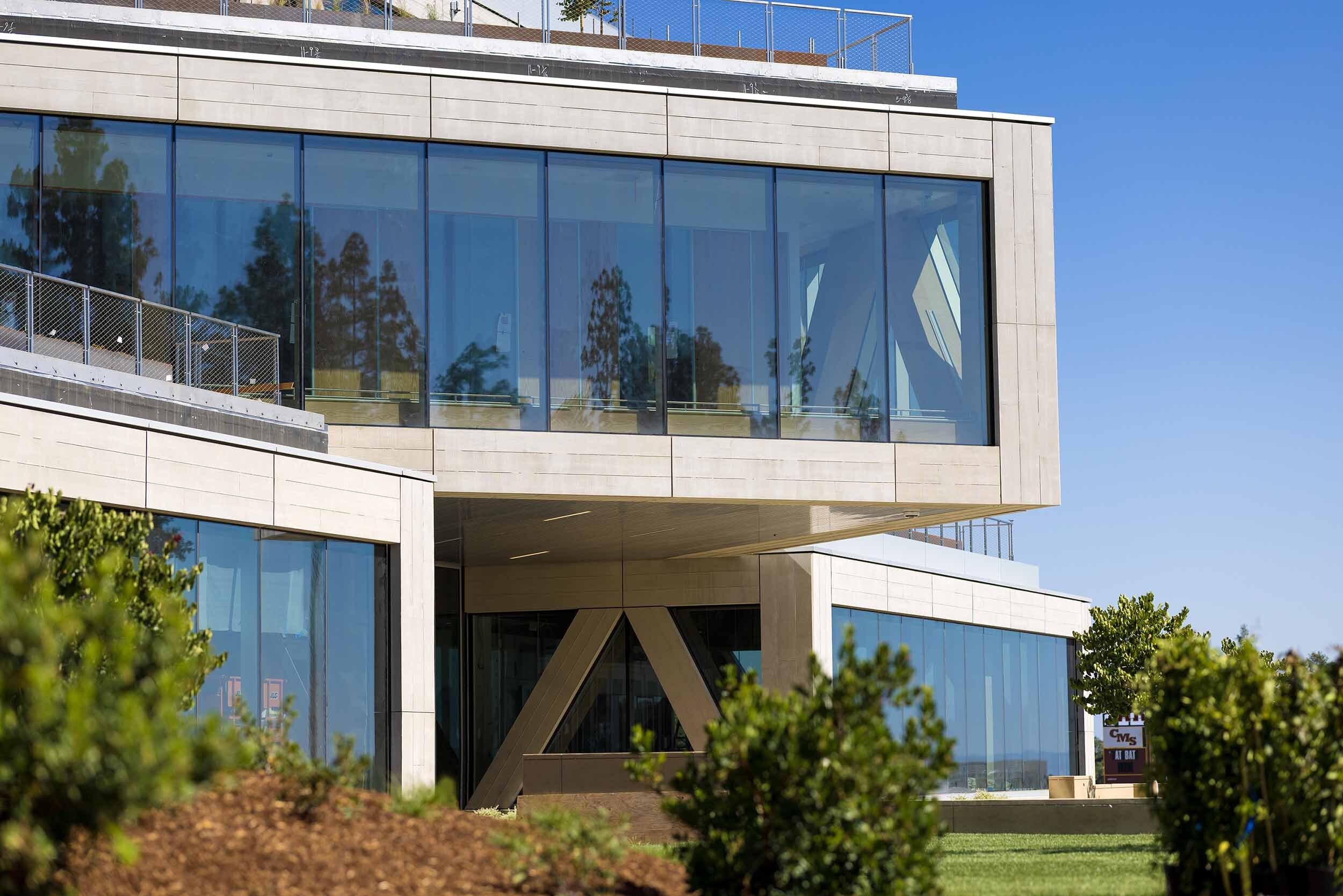 Exterior of the Robert Day Sciences Center.