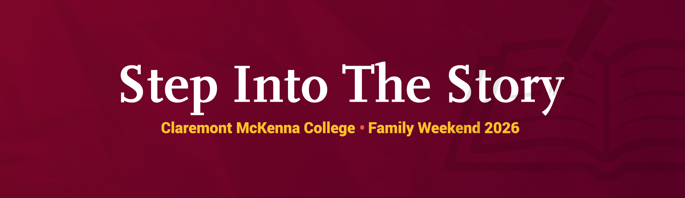 Family Weekend 2026 Logo