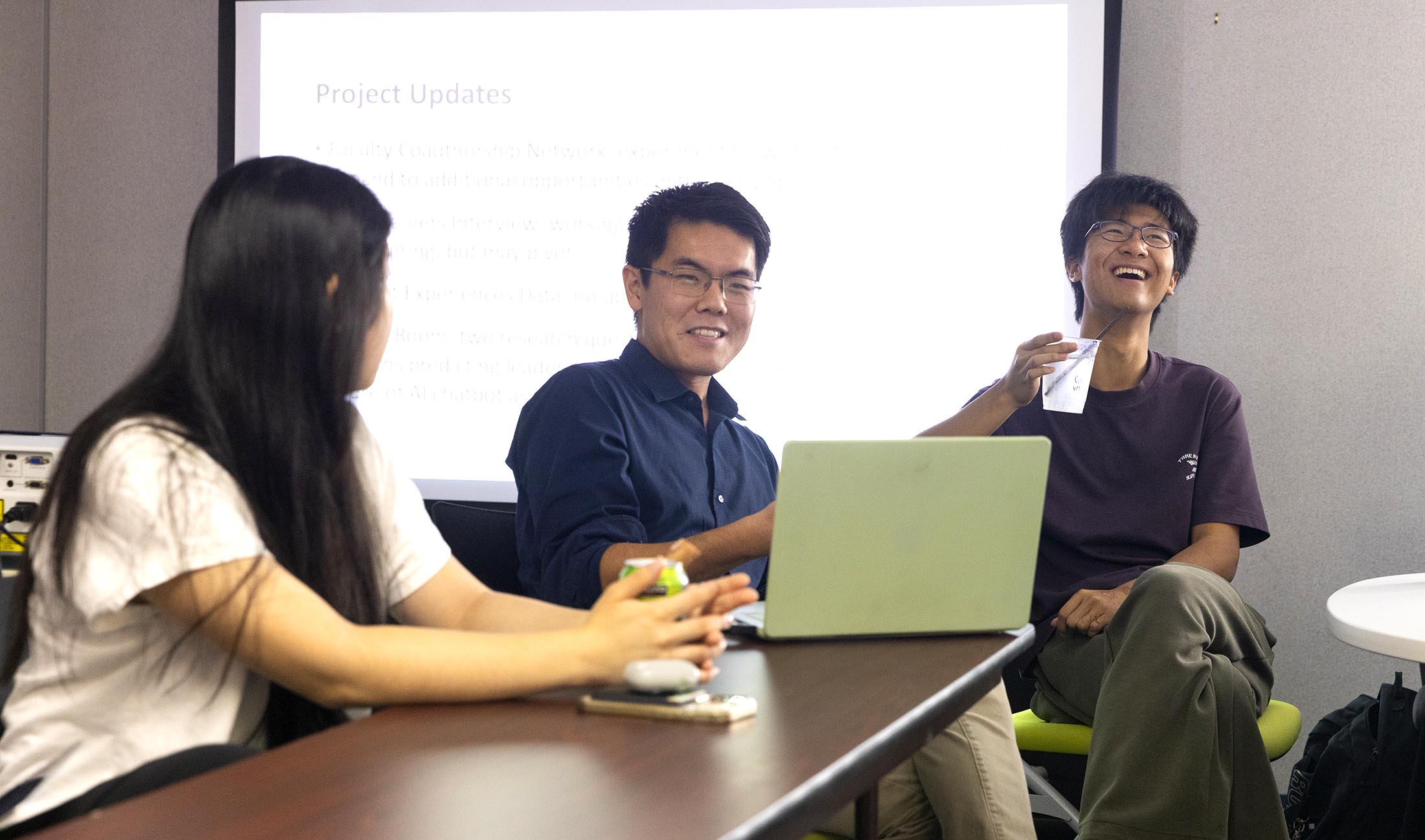 Prof. Steven Zhou and students