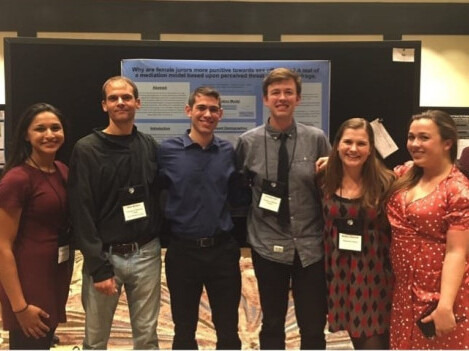 Researchers with Krauss Lab