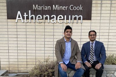 Current Amjad Khan ’01 and Ata Khan ’08