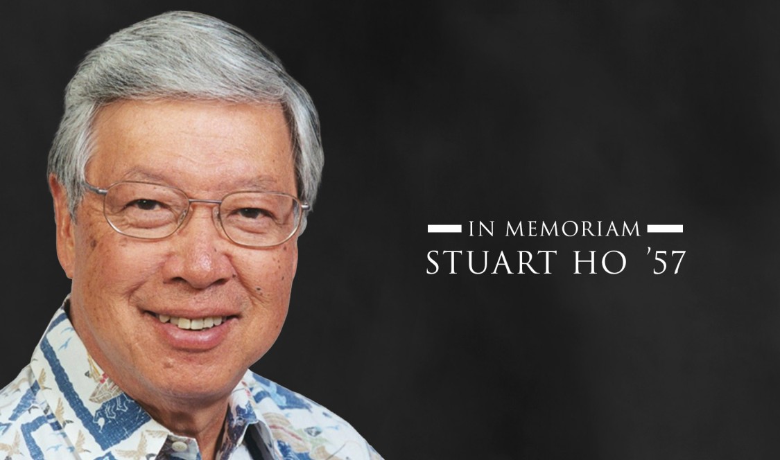 Stuart Ho '57 In Memoriam headshot