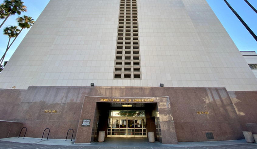 Kenneth Hahn Hall of Administration.