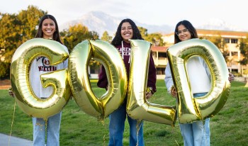 GOLD Scholars shine thanks to generous alumni support.