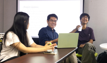 Prof. Steven Zhou and students