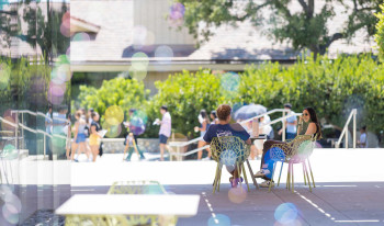 Campus photos near the Hub