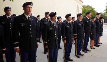 CMC ROTC members