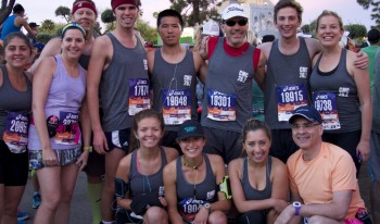 LA Marathon group