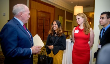 John Brennan with CMC students