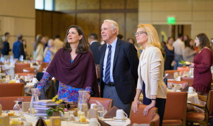 Margaret Mgrublian and Prof. Petropolus and Prof. Lower in the Ath.