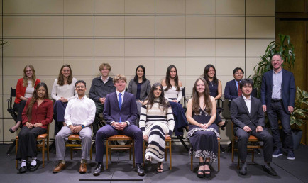 Appel Fellows gathered at the Ath