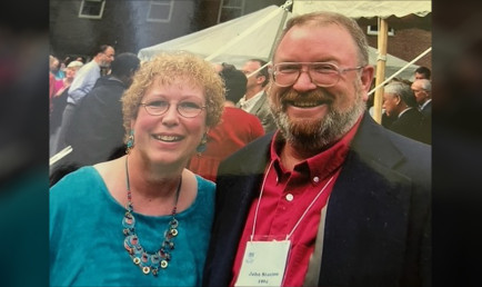 John Stanton ’68 with wife.