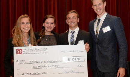 Robert Day Scholars case competition winners