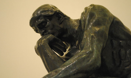 The Thinker by Rodin