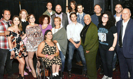 The cast and crew of the "Donna Martin Graduates" live read.