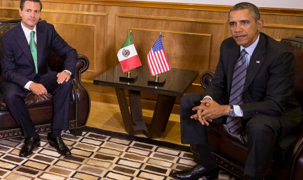 Mexican President Enrique Peña Nieto and U.S. President Barack Obama
