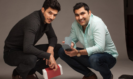 Shamil Hargovan ’10 and Louis-Victor (LV) Jadavji '15