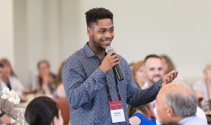 Quincy Brown ’19 rises to the challenge in his Portland neighborhood