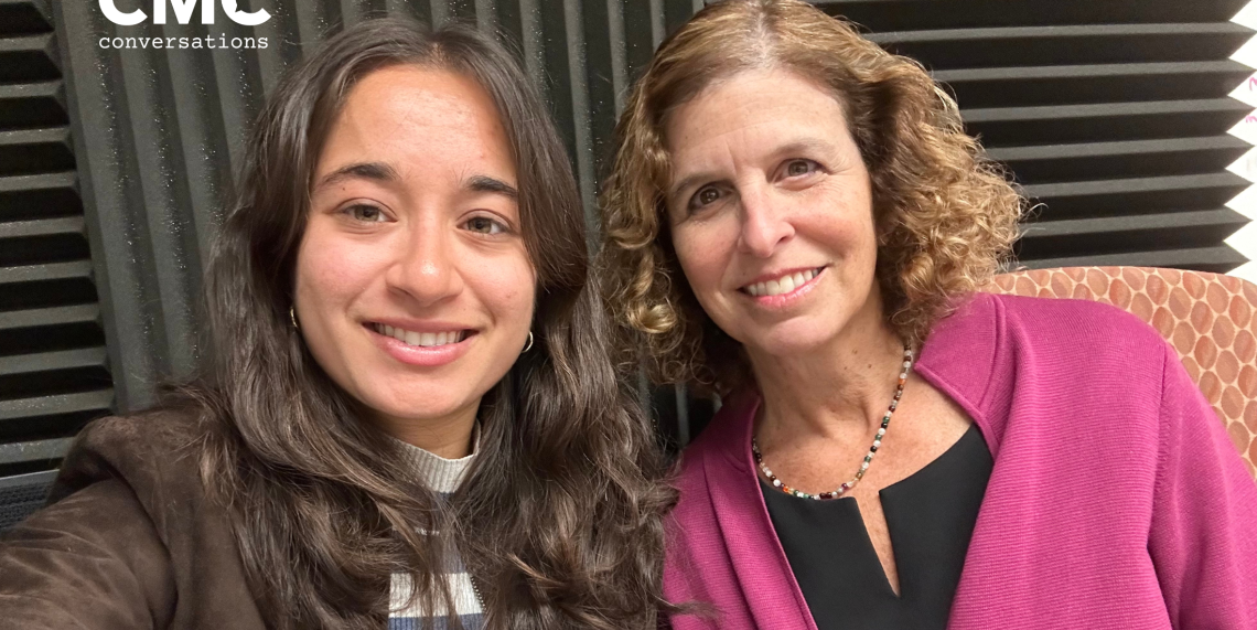 Parishi Kanuga ’26 and Professor Hilary Appel 